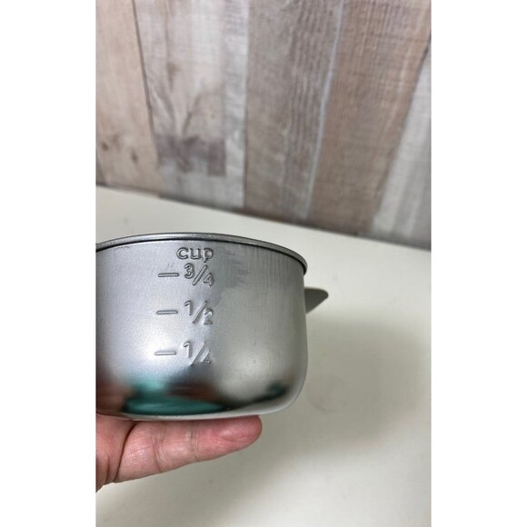 Measuring Cups Cook's 4 Pc. Stainless Steel NEW! - Picture 4 of 4